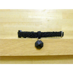 猫の首輪　トリミングブレード　V④　ブラック