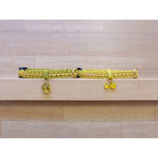 猫の首輪　ヴィンテージブレード　イエロー