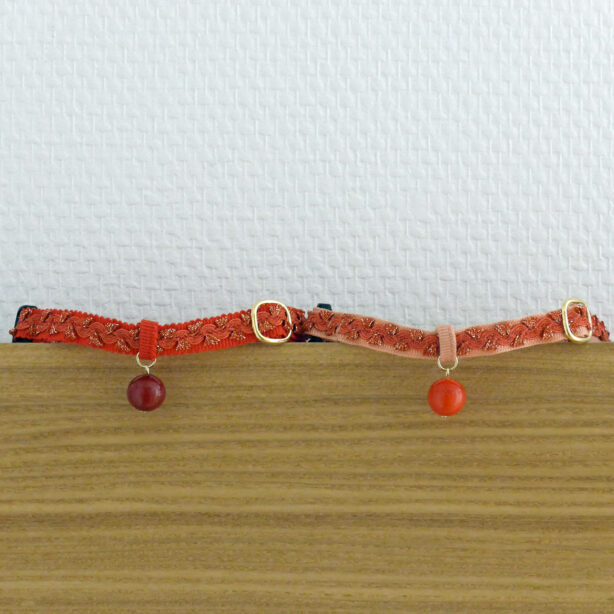 アウトレット　猫の首輪　トリミングブレード　ビバーチェ　サルビア