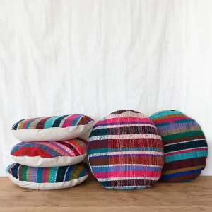 VINTAGE HYKEラウンドクッション（Multi Color）
